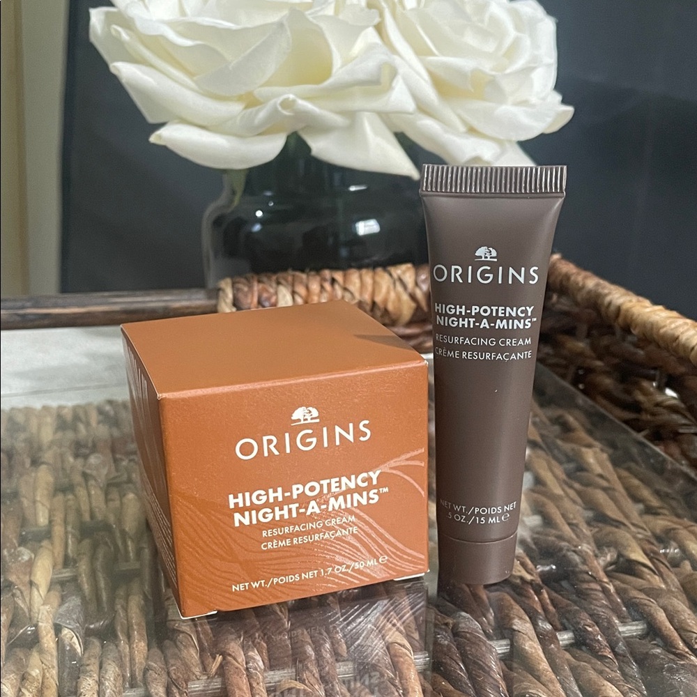 Origins Night-A-Mins Resurfacing Duo - full size and travel